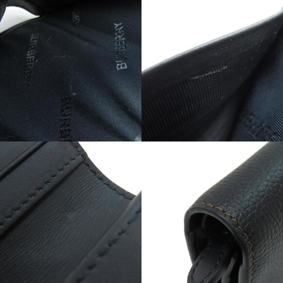 BURBERRY Black Leather Wallet - Picture 9 of 11
